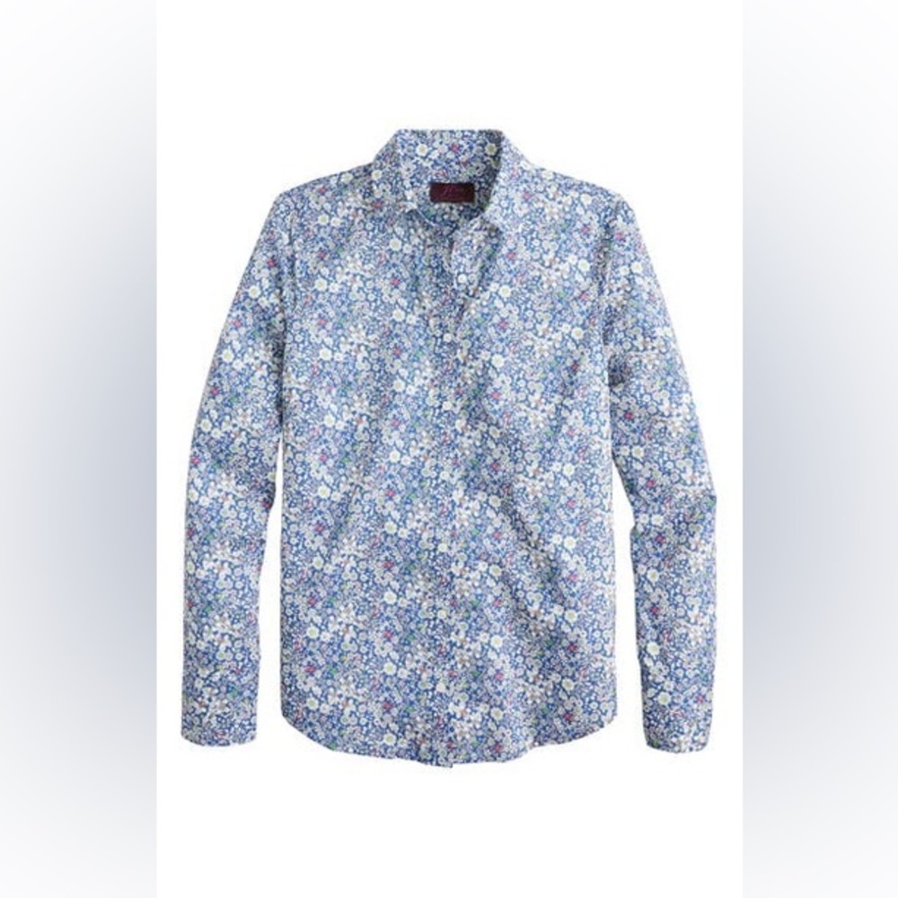 J.Crew Perfect Shirt in Liberty Print